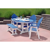 Berlin Gardens 44" x 64" Garden Classic Oblong Table Set #2 - GCST4464D