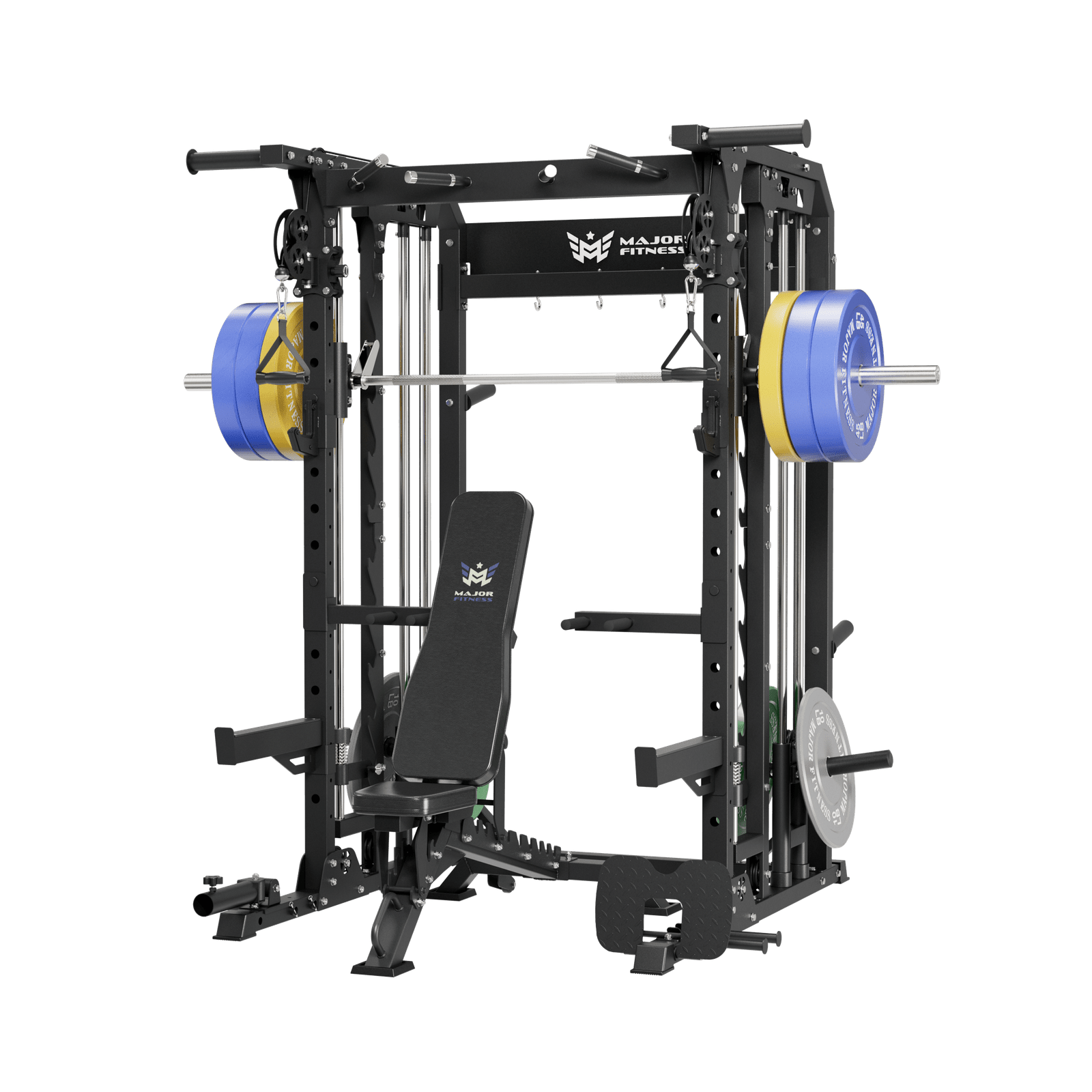 MAJOR FITNESS All-In-One Home Gym Smith Machine Spirit B52 - B52BL