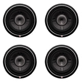 Rockford Fosgate 12 Inch 800 Watt Car Audio Shallow Subwoofer P3SD412 (4 Pack) - 194132