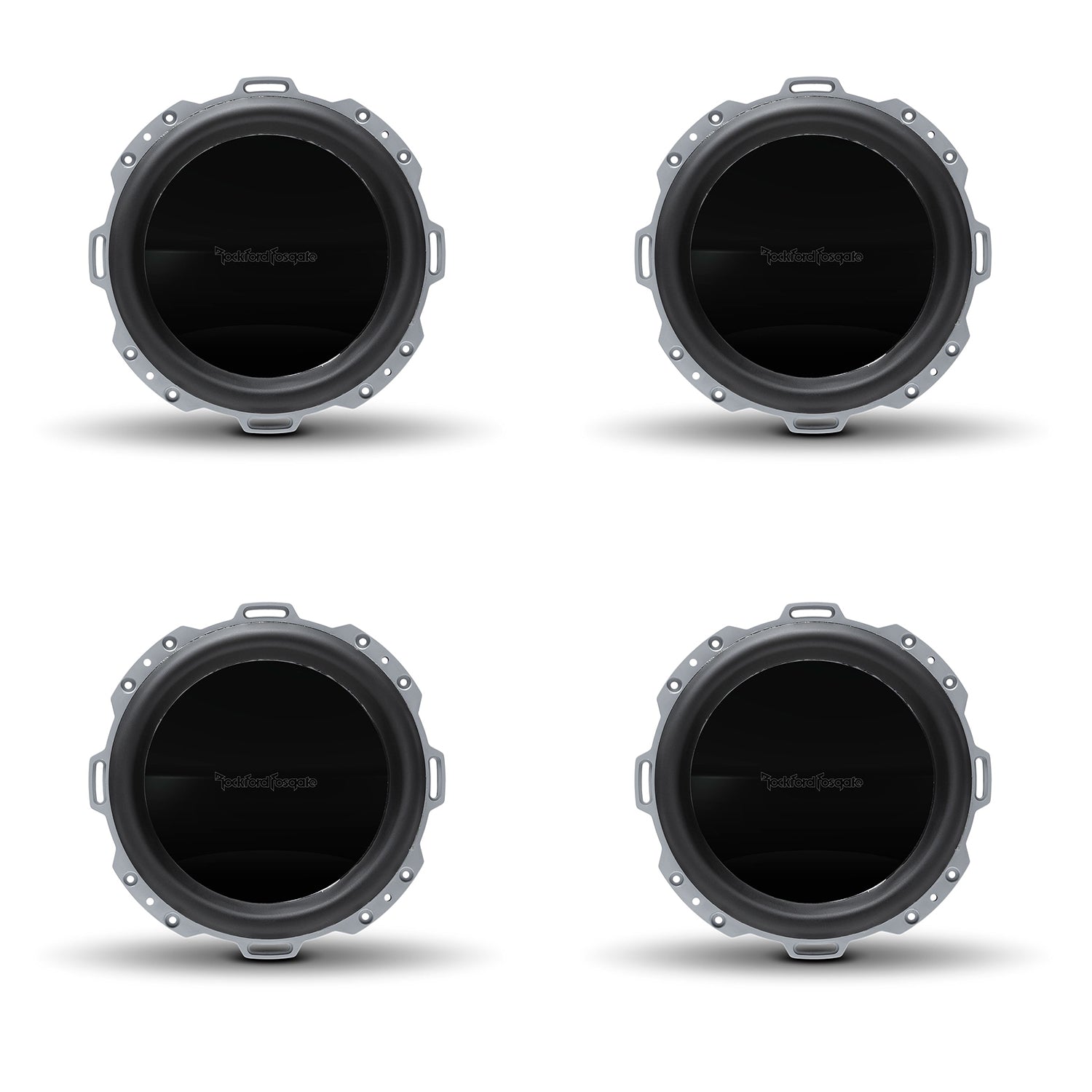 Rockford Fosgate Punch Luxury 10" 500W Max SVC 4 Ohm Marine Subwoofer 4 Pack - 194776