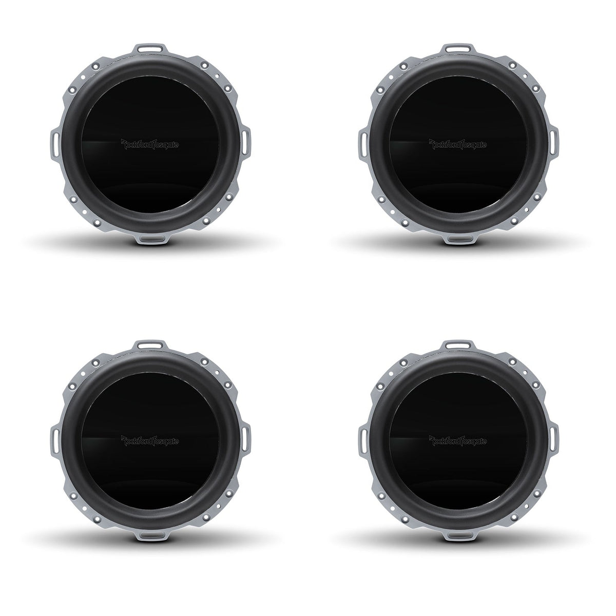 Rockford Fosgate Punch Luxury 10" 500W Max SVC 4 Ohm Marine Subwoofer 4 Pack - 194776