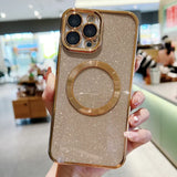 Shiny Glitter Electroplated Magnetic IPhone Case
