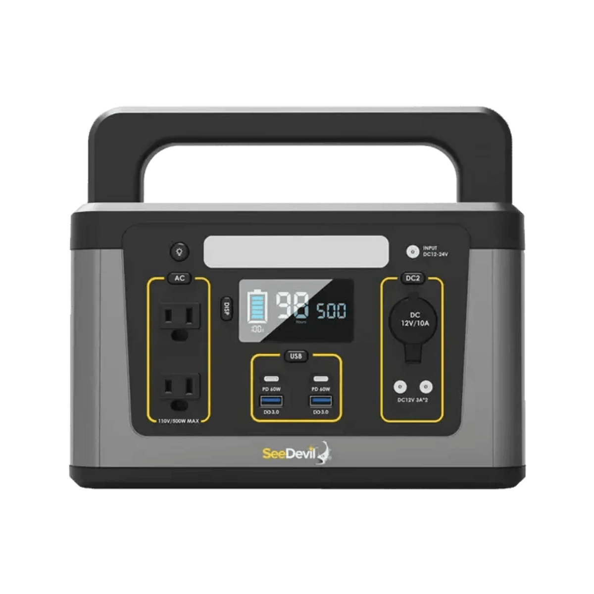 SeeDevil 500w 560Wh Portable Power Station