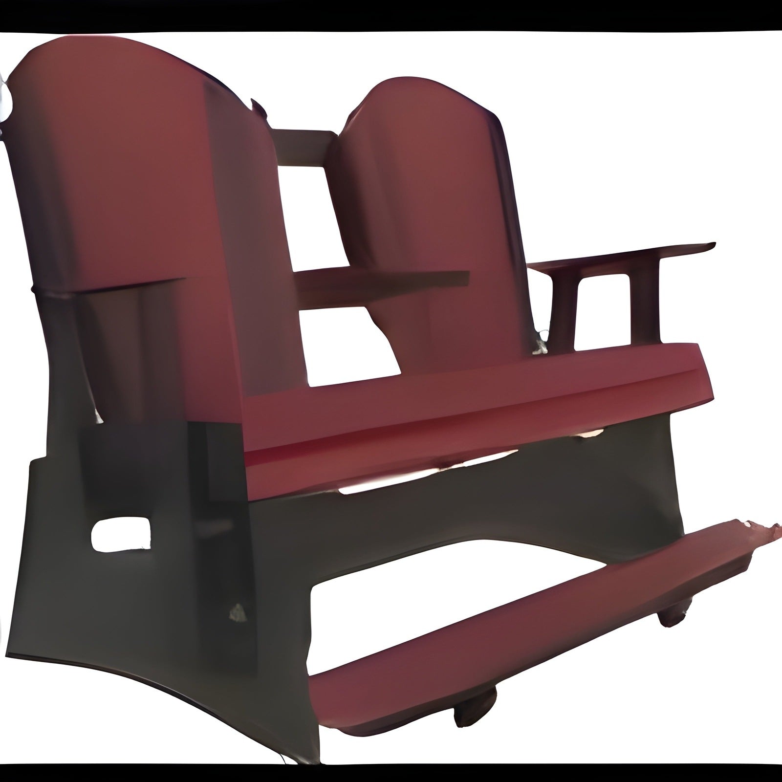 LuxCraft 5' Adirondack Balcony Glider - 5APBAGCHB