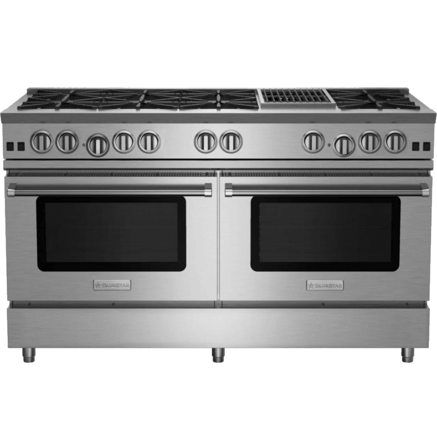 Bluestar 60″ Rnb Series Range with 12″ Charbroiler - RNB608CBV2