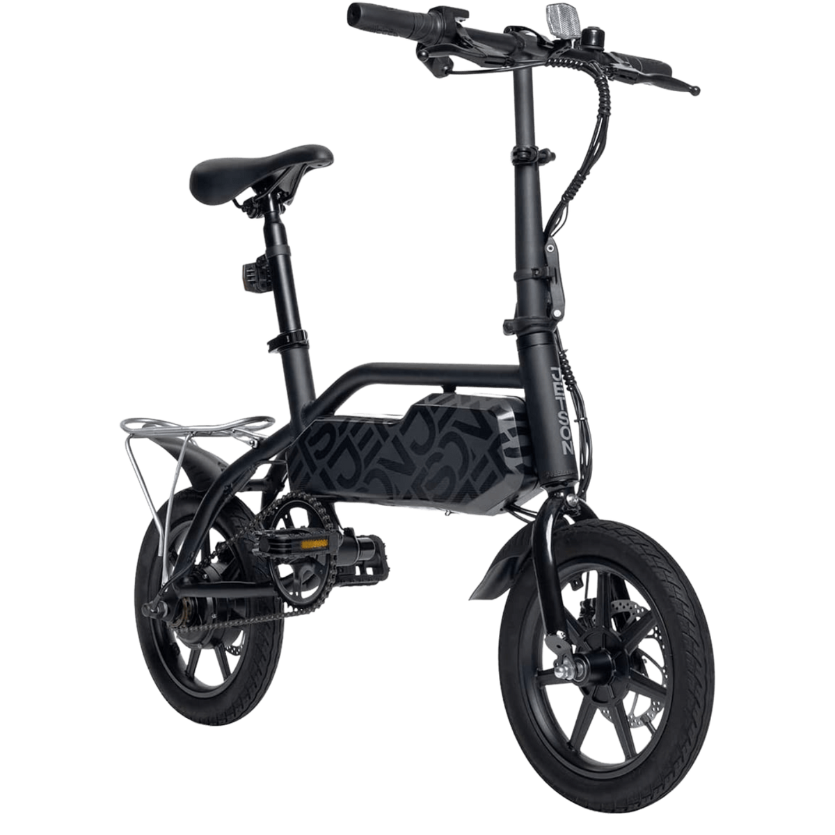 Jetson J5 Up To 30 Mile Range 15 MPH 14" Tires 350W Foldable Electric Bike New - JJ5-BLK