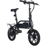 Jetson J5 Up To 30 Mile Range 15 MPH 14" Tires 350W Foldable Electric Bike New - JJ5-BLK