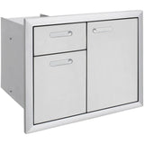 Lynx Stainless Steel 30-Inch Access Door & Double Drawer Combo - LSA30-4