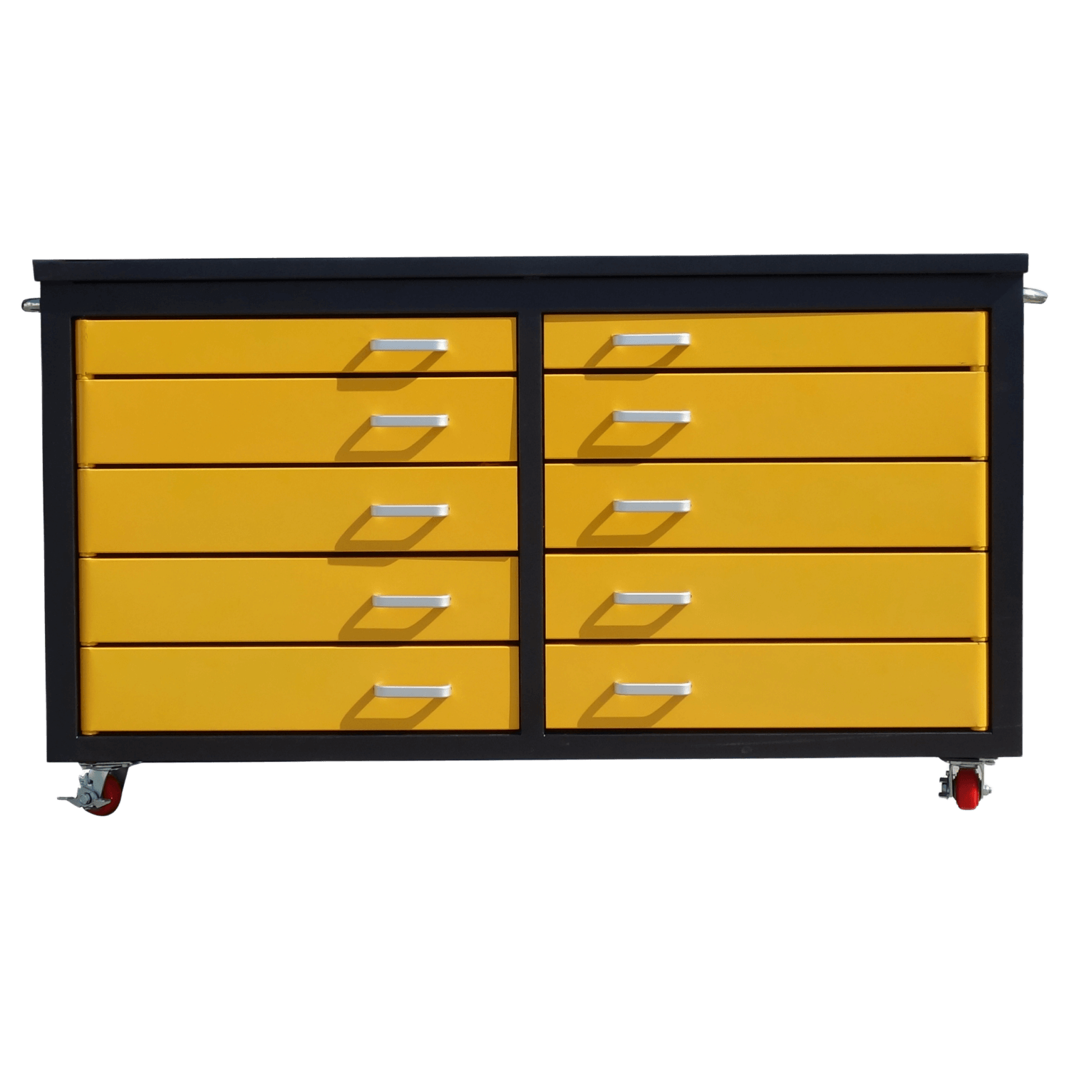Chery Industrial 6ft Storage Cabinet with Workbench 10 Drawers WW000196