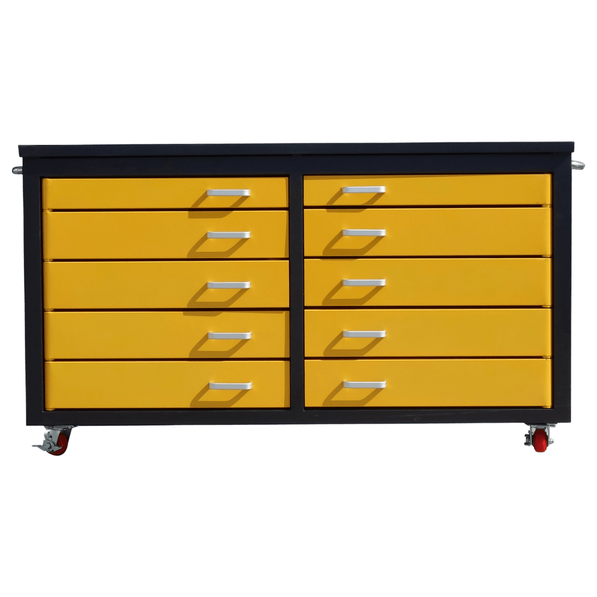 Chery Industrial 6ft Storage Cabinet with Workbench 10 Drawers WW000196