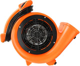 6 Air Mover & Carpet Dryers 2 Speed 1/2 HP - Industrial Floor Fan