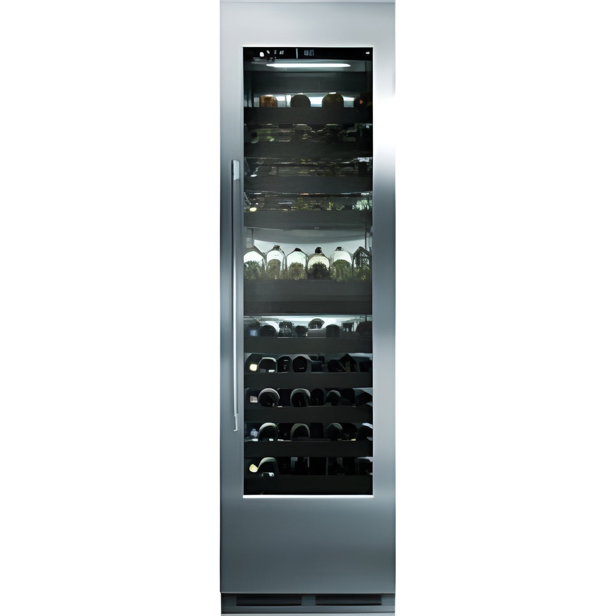 Perlick 24" Wine Reserve with 94 Bottle Capacity, Glass Overlay Door - CR24W-1-4