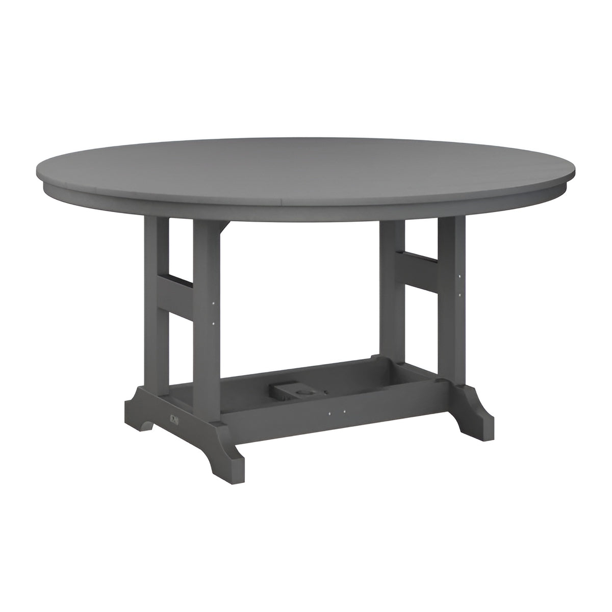 Berlin Gardens Garden Classic 60" Round Table - Counter Height - GCT0060CBK