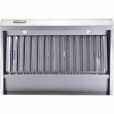 NXR 48 in. Professional Under Cabinet Stainless Steel Range Hood, - RH4801