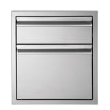 Twin Eagles 19" Double Storage Drawer - TESD192-B