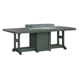 Berlin Gardens Garden Classic 44" x 96" Rectangular Fire Table - Bar Height- GCFT4496BBK