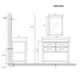 Dawn USA Tuscany Vanity Set AAPS-4201