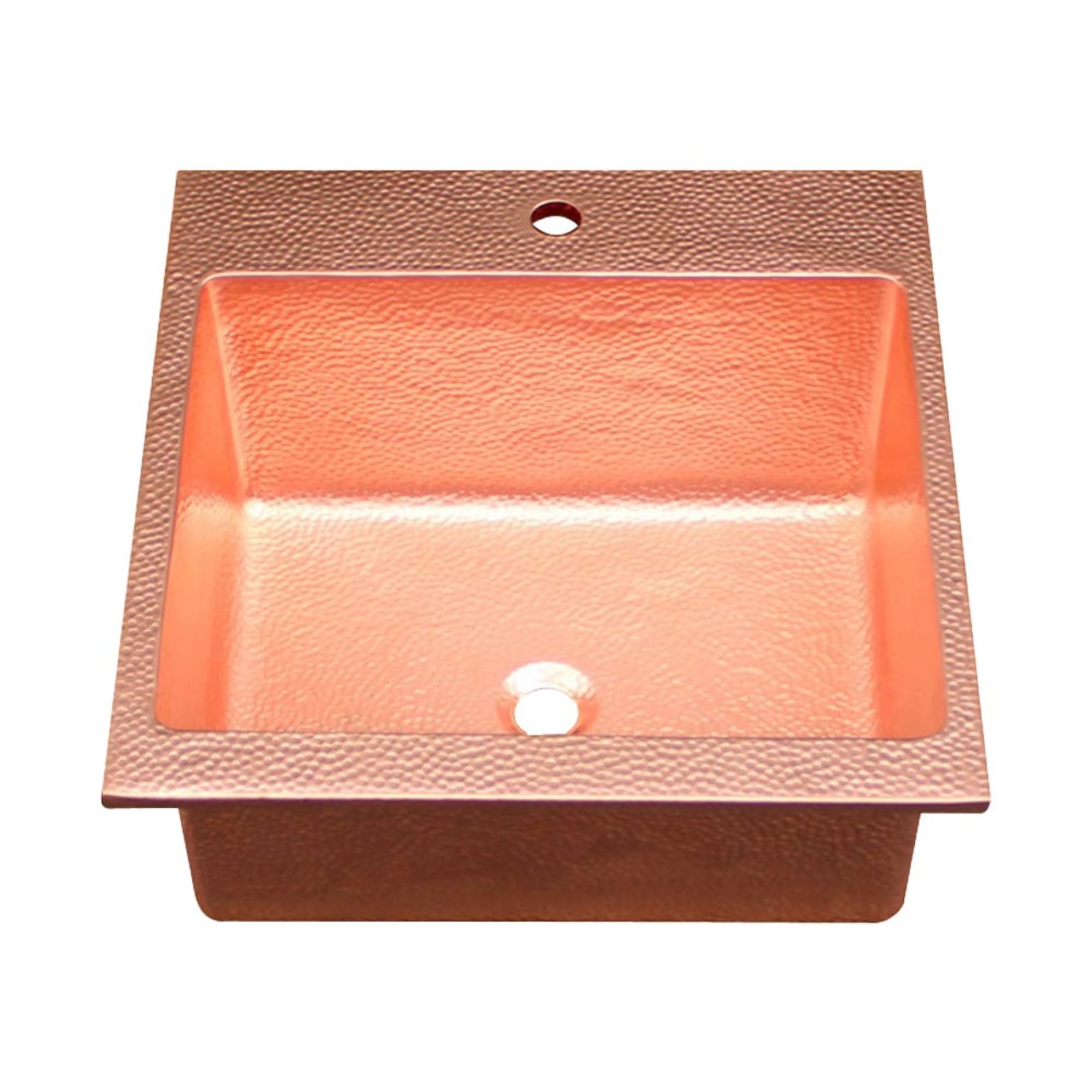 Akicon Single Bowl Drop-In Copper Sink -AKS511-C