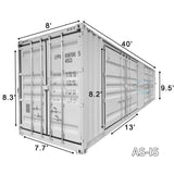 Chery Industrial AS-IS 40ft High Cube Container with 2 Side Doors D_CH000039