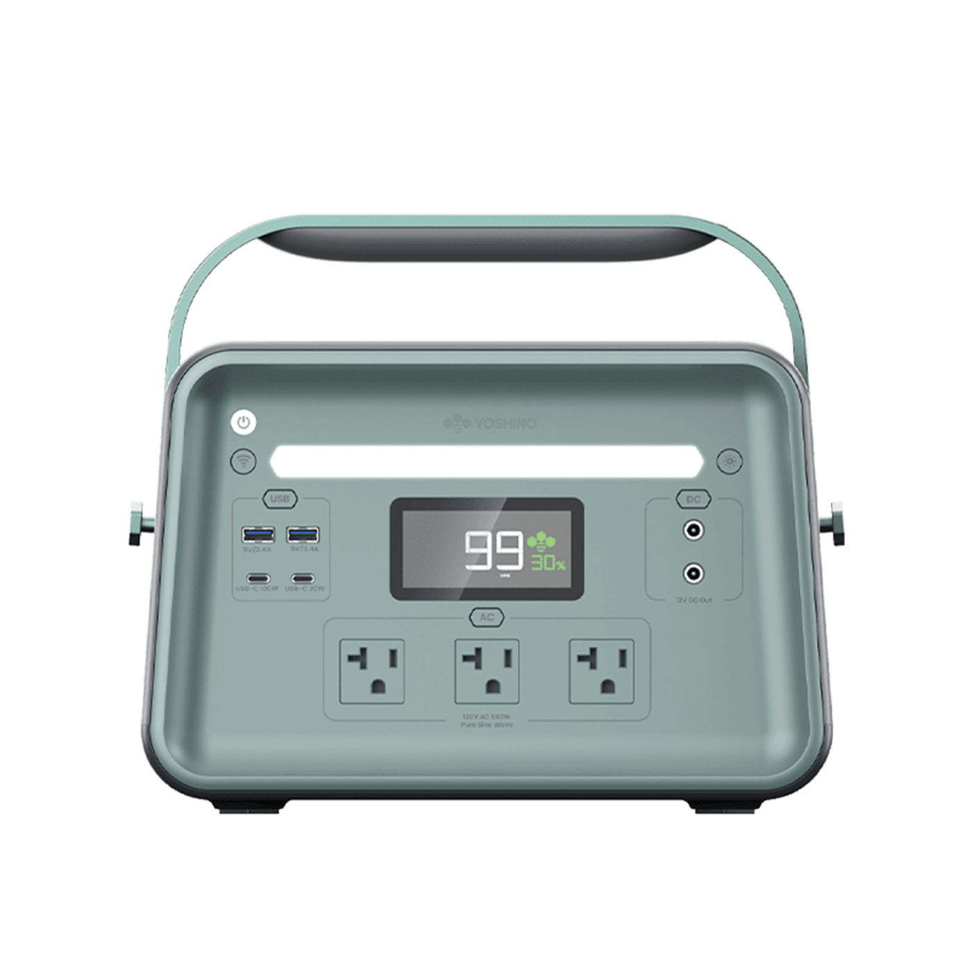 Yoshino Power B660 SST - 660W | 602Wh Solid-State Portable Power Station - YP-B660 SST