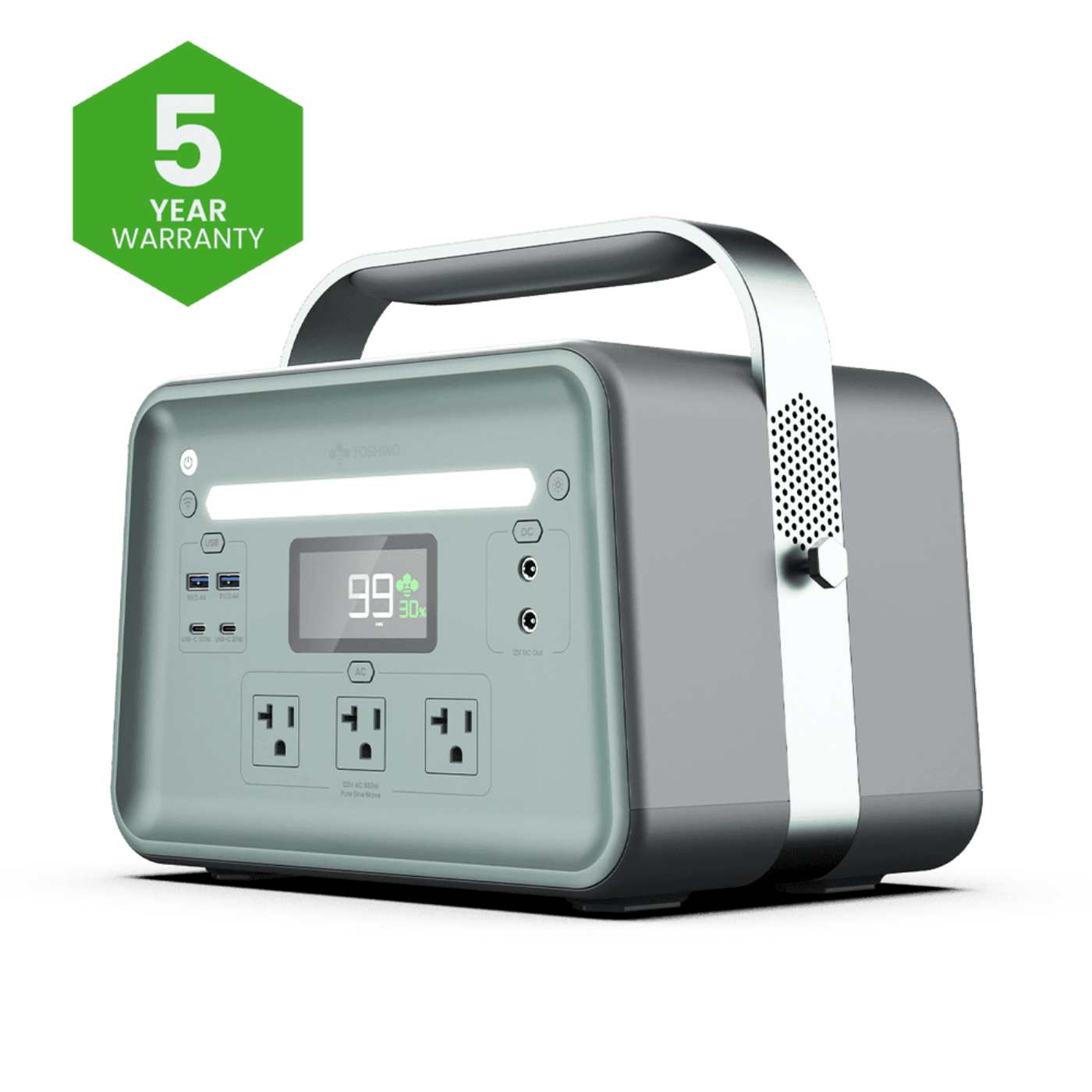 Yoshino Power B660 SST - 660W | 602Wh Solid-State Portable Power Station - YP-B660 SST