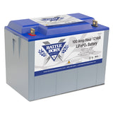 BattleBorn 100Ah 12V LiFePO4 Deep Cycle Battery Deep Cycle Lithium Solar Battery - BB10012