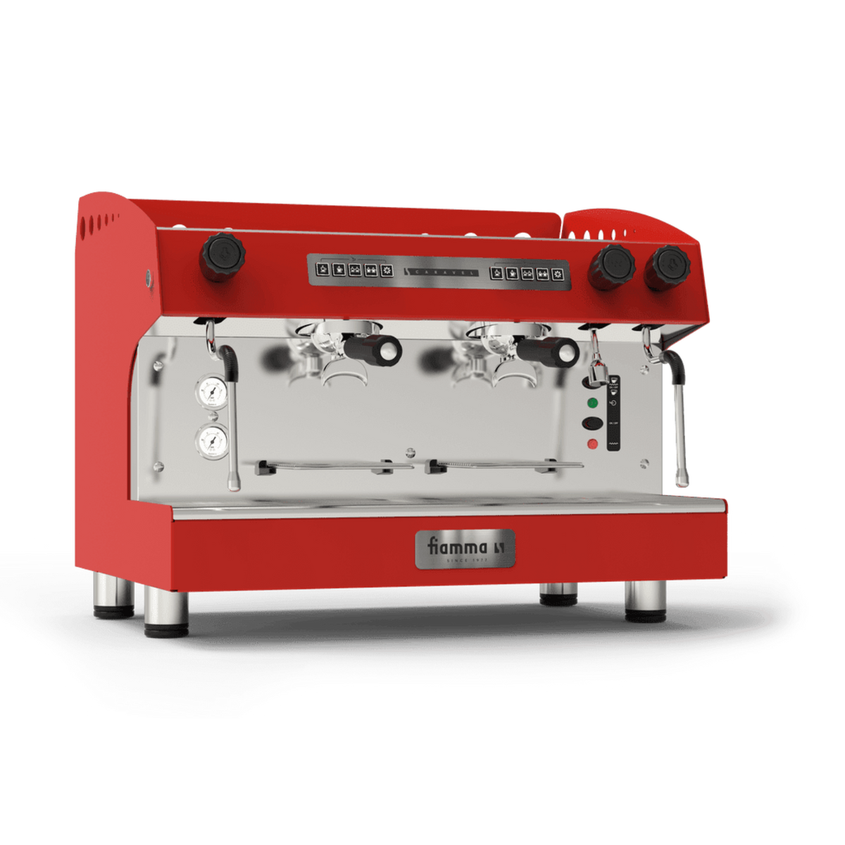 Fiamma Caravel 2 Group Direct Water Line Espresso Machine - CARAVEL 2CVF-B