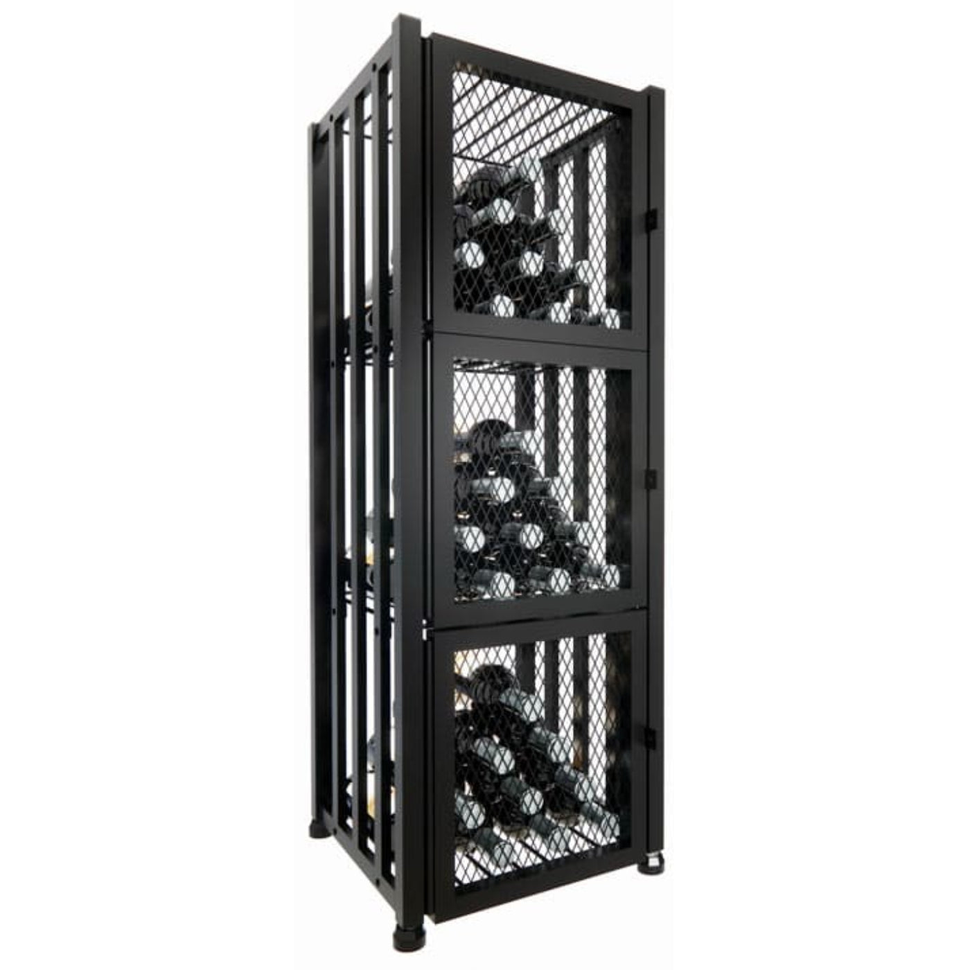 Vintage View Case &amp; Crate Locker 3 (freestanding wine bottle storage for larger collections)