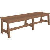 LuxCraft 72" Cafe Dining Bench - CDB72CHB
