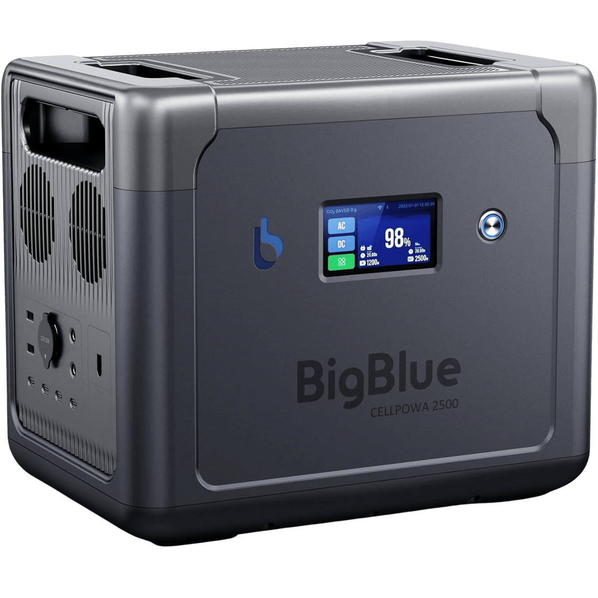 BigBlue CellPowa 2500 Portable Power Station Solar Generator 2500W 1843Wh - CP2500