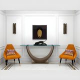 SHERES "Marseilles" Console Table Bronze - CN-03B