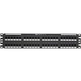 Panduit Punchdown Patch Panel, Cat 6A, Flat, 48 - DP486X88TGY