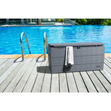 Duramax 71 Gallon Deck Box Gray 86600