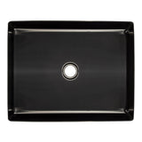 Eden Bath Rectangular 19 x 14 1/2" Stainless Steel Bathroom Vessel Sink with Drain in Black - EB_SS002BK