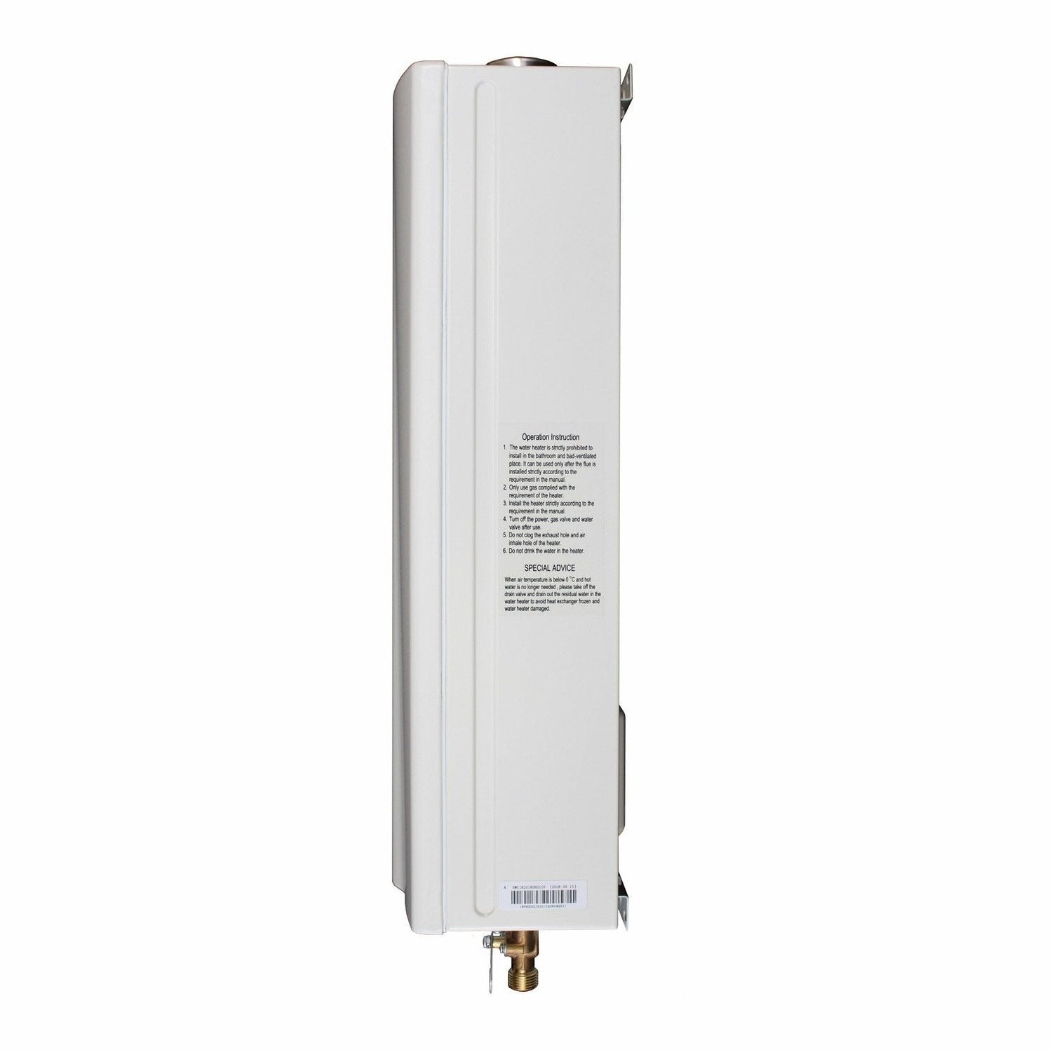 EZ Tankless 4.4 GPM 87500 BTU Liquid Propane Indoor Tankless Water Heater with Vent Kit Manufacturer RFB EZDELUXELP