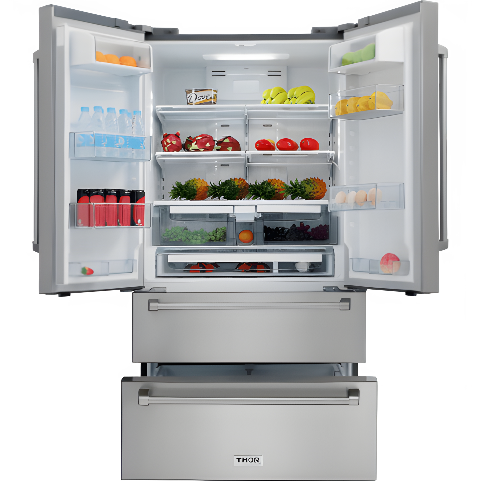 Thor Kitchen 30 in. Propane Gas Range, 36 in. Refrigerator, 24 in. Dishwasher, AP-LRG3001ULP-2
