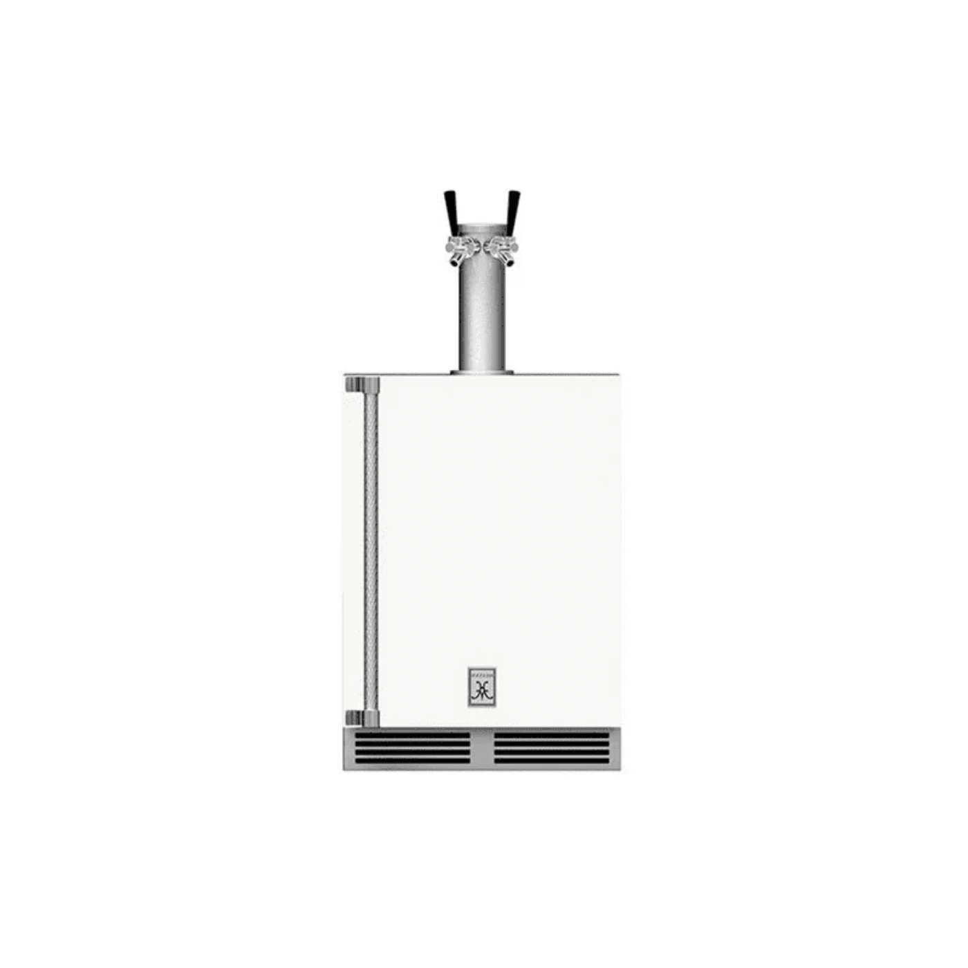 Hestan 24-Inch Outdoor Rated Double Faucet Beer Dispenser - GFDSR242-SS
