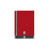 Hestan 24-Inch Outdoor Rated Dual Zone Refrigerator with Solid Door and Wine Storage - GRWSR24-SS