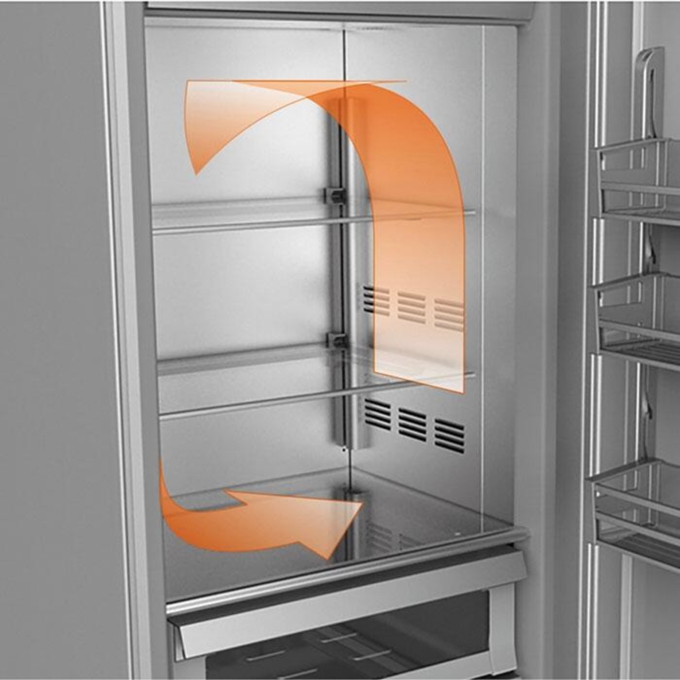 Hestan 24 Inch Refrigerator Column - KRCR24