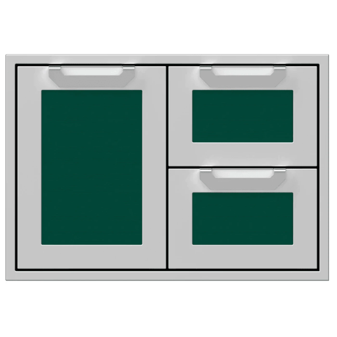 Hestan 30-Inch Double Drawer and Storage Door Combination - AGSDR30-SS