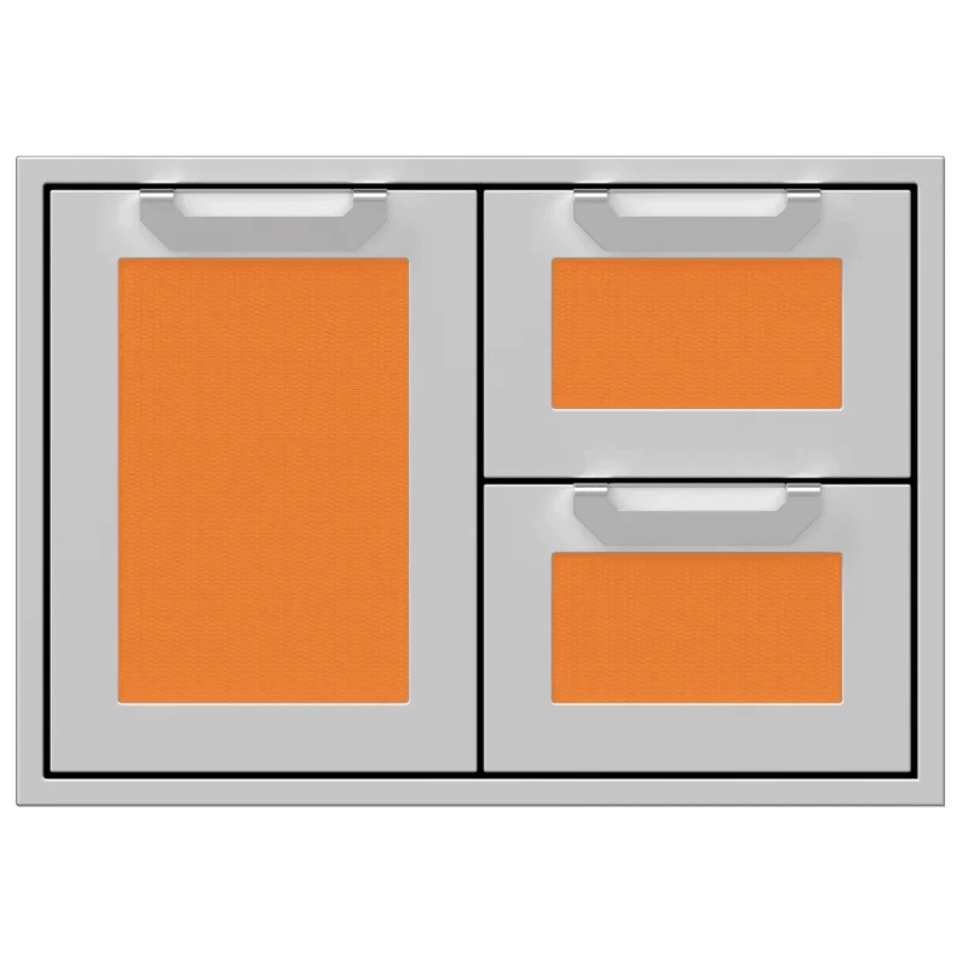 Hestan 30-Inch Double Drawer and Storage Door Combination - AGSDR30-SS
