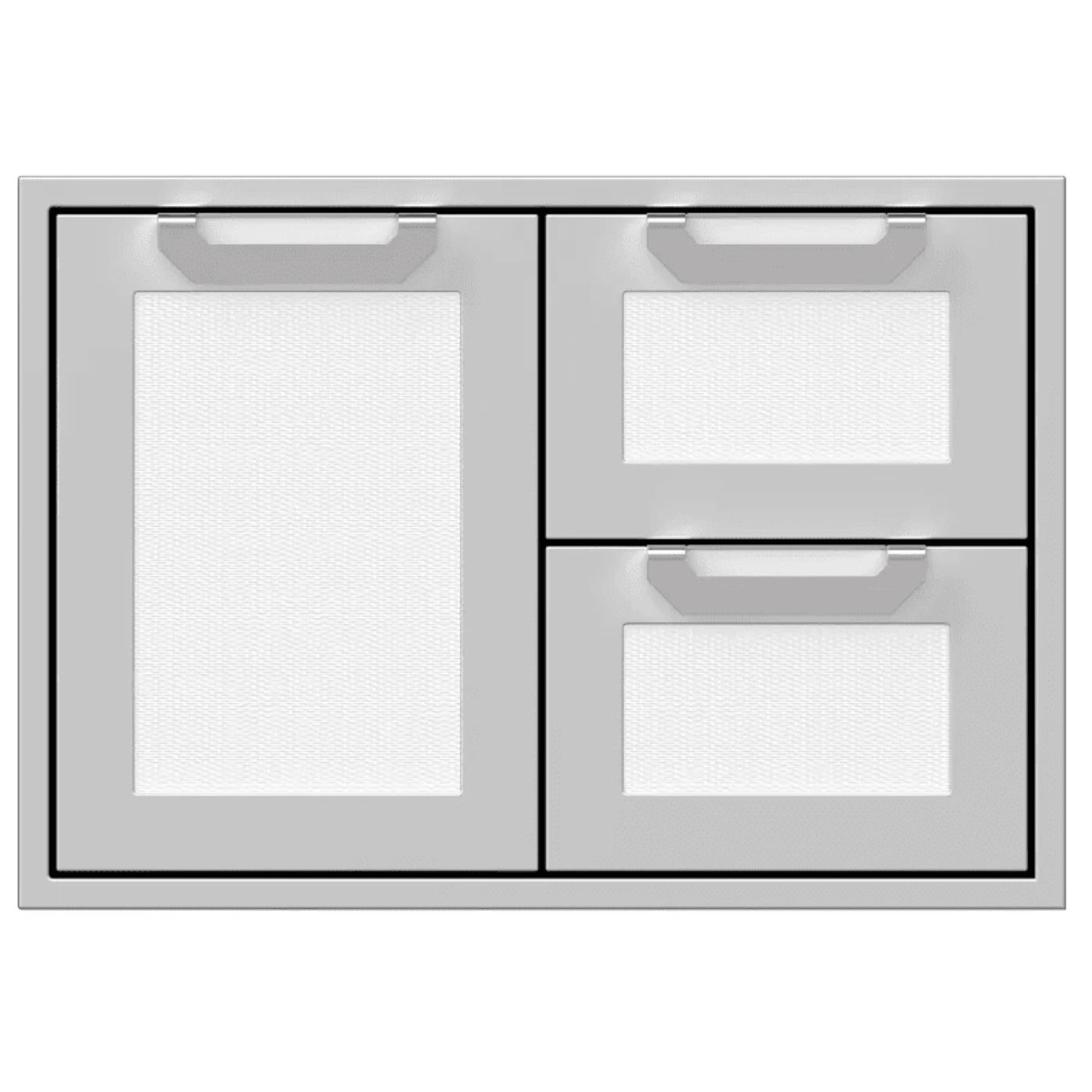Hestan 30-Inch Double Drawer and Storage Door Combination - AGSDR30-SS