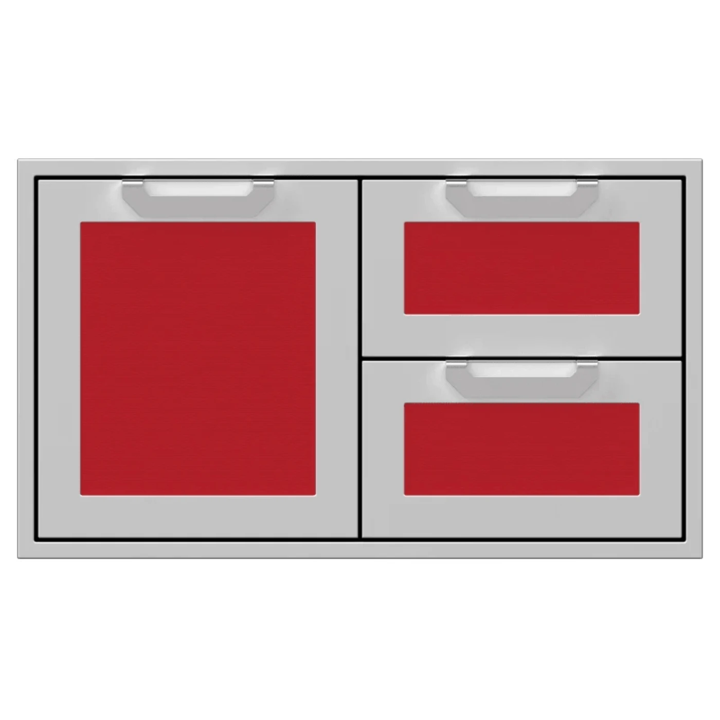 Hestan 36-Inch Double Drawer and Storage Door Combination - AGSDR36-SS