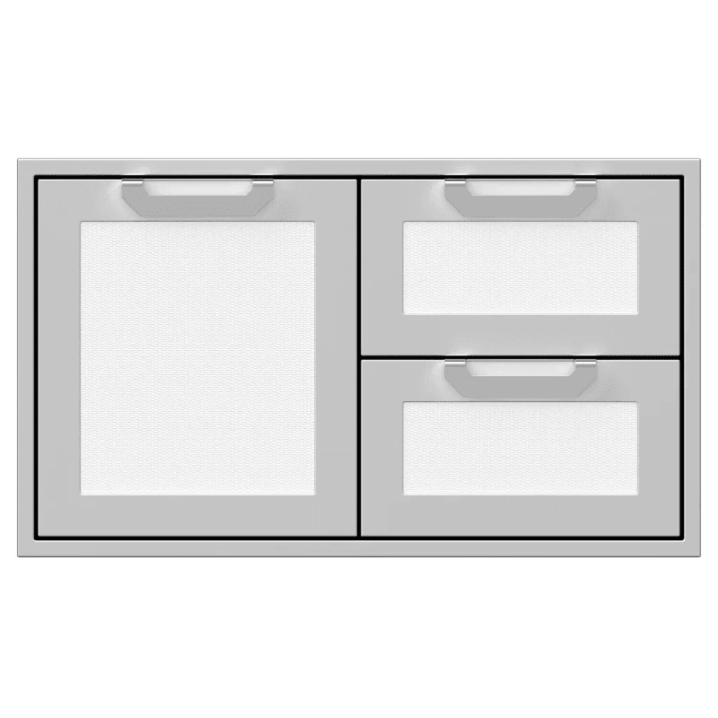 Hestan 36-Inch Double Drawer and Storage Door Combination - AGSDR36-SS