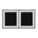 Hestan 36-Inch Double Storage Doors - AGSD36-SS