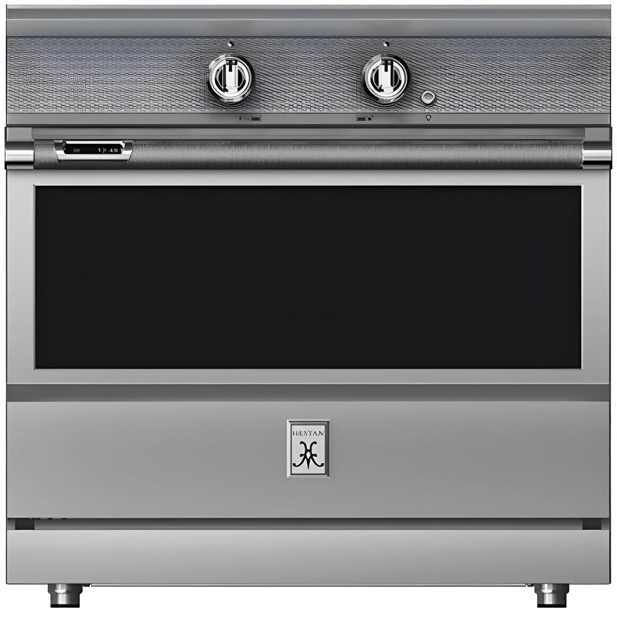 Hestan 36 Inch 5 Burner Black Top Electric Induction Range - KRTI36-BK
