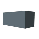 Hestan 18W X 36H Inch Duct Cover for 30 Inch Chimney Hoods - KVDC1836BK