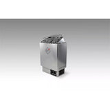 Hot Ass Saunas HomeHeat Series 8kW Stainless Steel Sauna Heater at 240V 1PH with Whisper-Quiet Built-in Time and Temperature Controls - H800