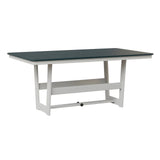 Berlin Gardens Hudson 40 x 70" Rectangular Dining Table - HRMT4070DBE/BE