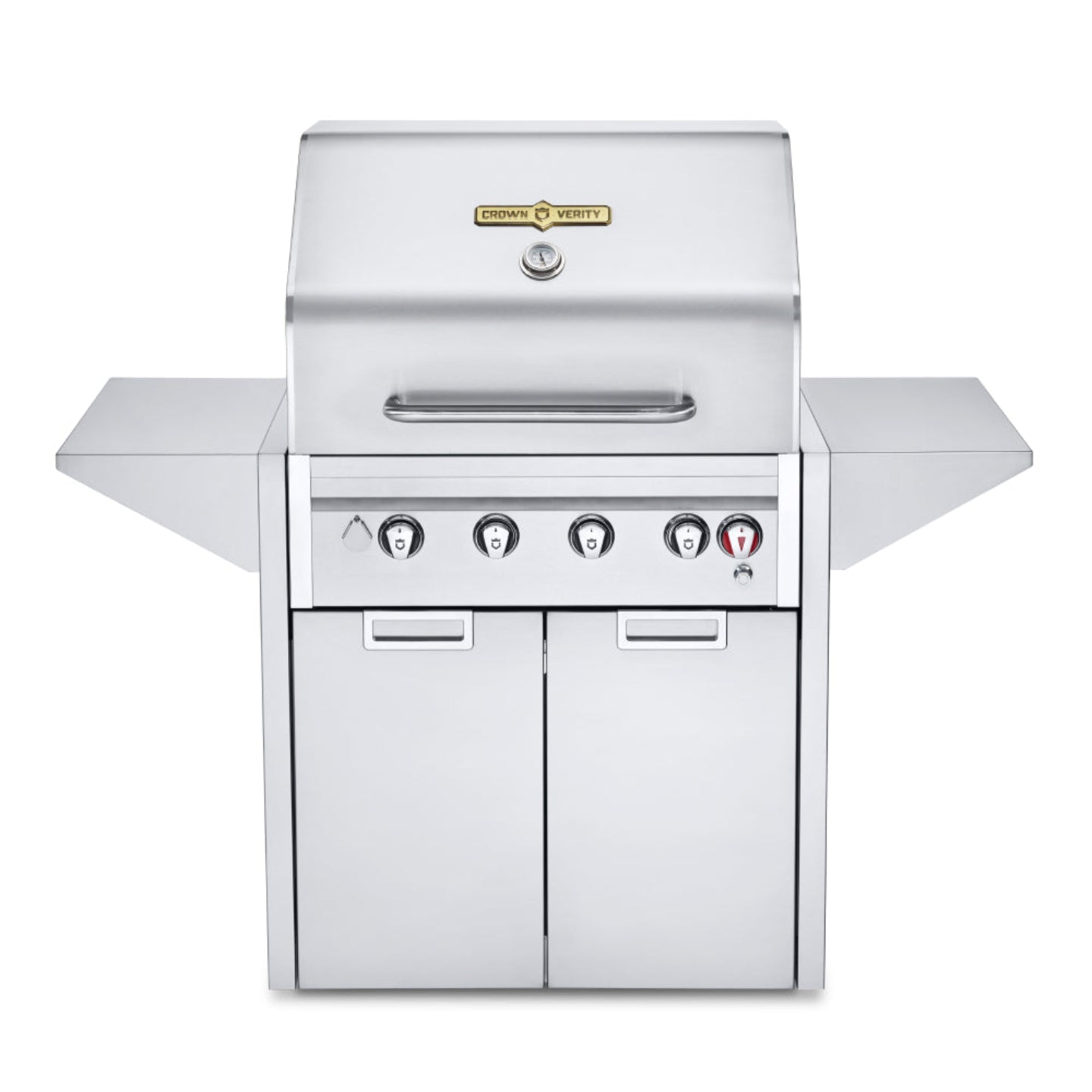 Crown Verity IE30MNG 30" Estate BBQ Cart Grill - Natural Gas - CVIE30MNG
